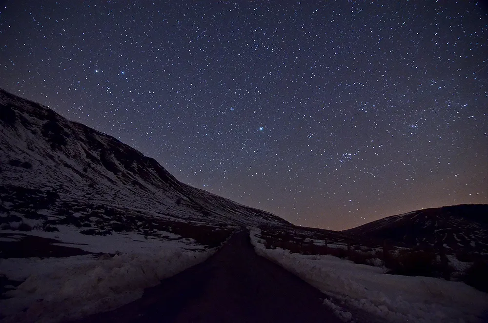 Star Clusters, Brecon Beacons by Michael Scott, Capel-y-finn, Brecon Beacons, Wales, UK. Equipment: Manfrotto Tripod, Nikon D7000, Tokina 12-24mm F4.