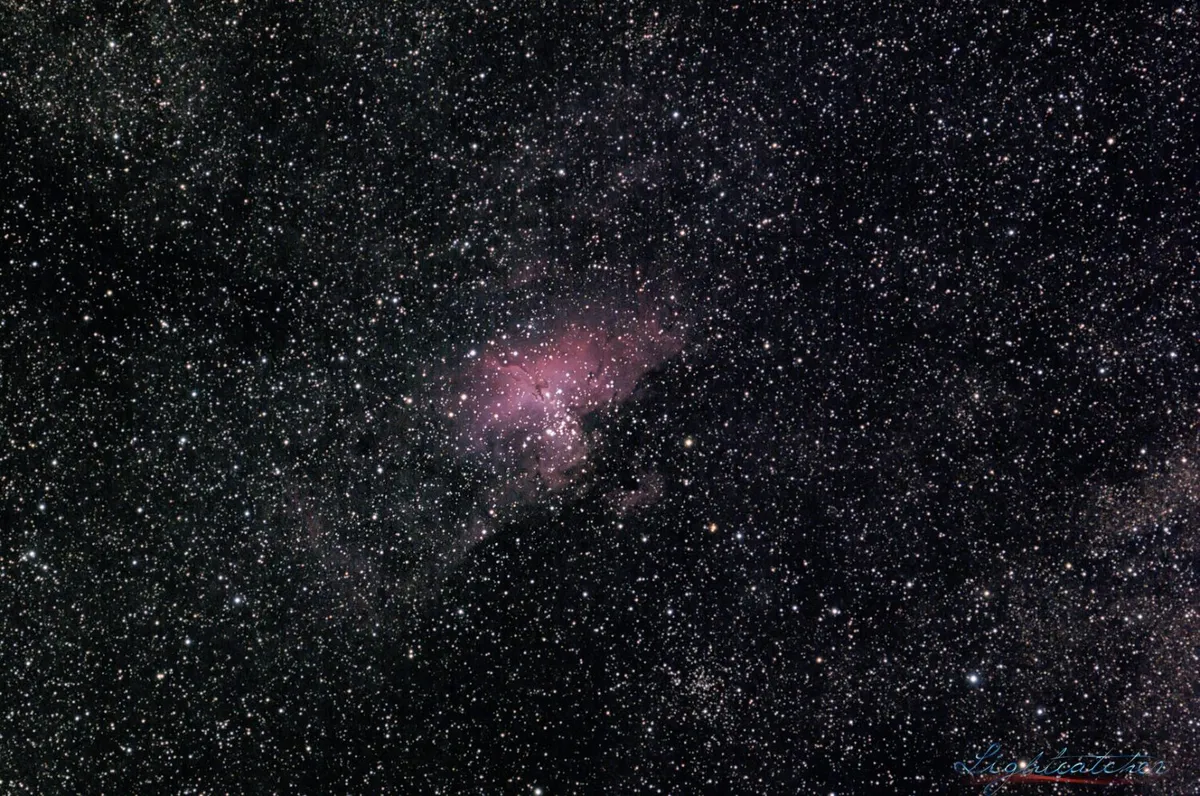 The Eagle Nebula by Mariusz Szymaszek, Seven Sisters, UK.
