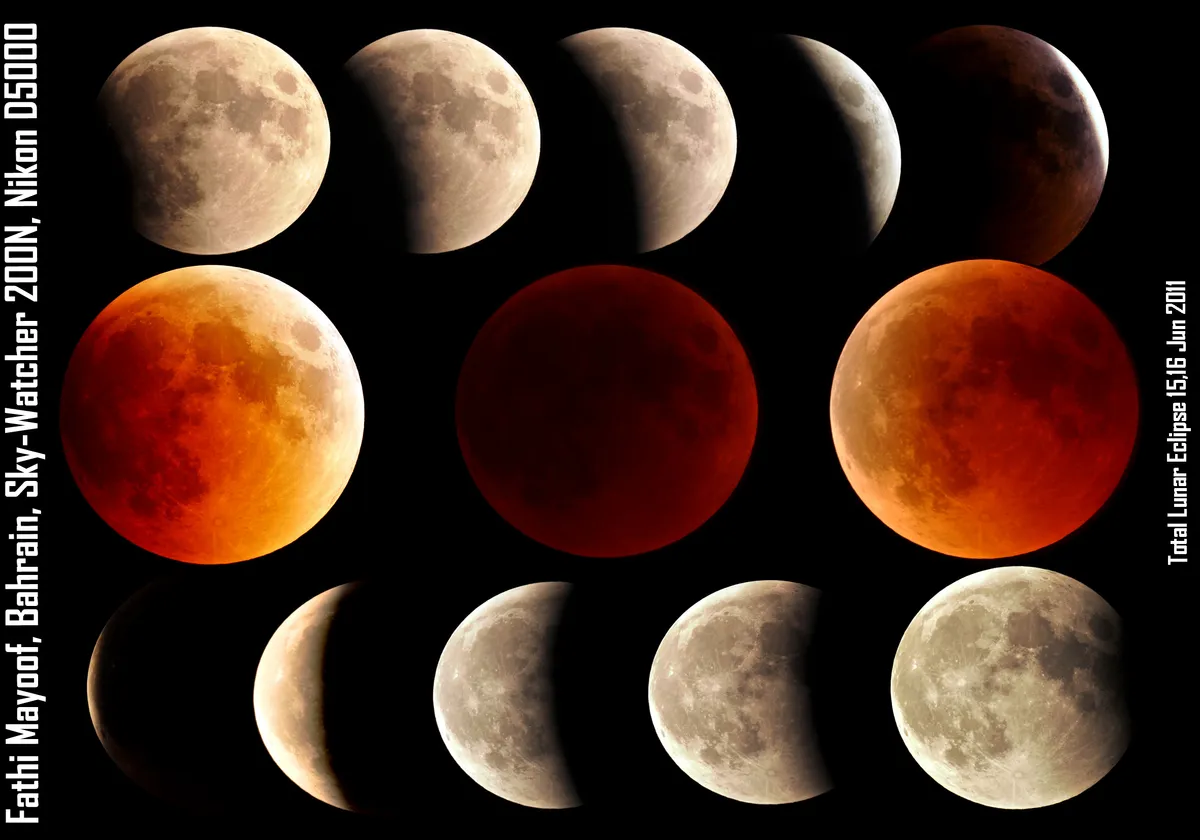 Lunar Eclipse (15/06/2011) by Fathi Mayoof, Bahrain.