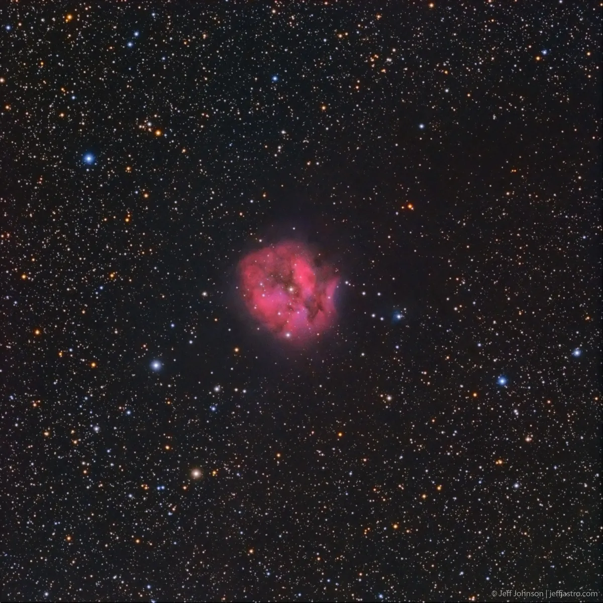 Cocoon Nebula by Jeffrey O. Johnson, Las Cruces, NM USA.