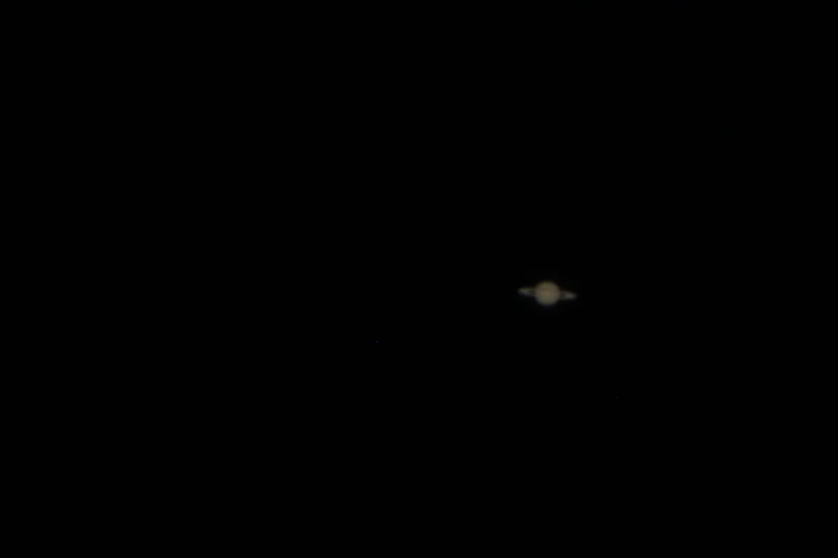 Saturn viewed @ 11.00pm April 24th 2011 by David Burr, Wimborne, UK.