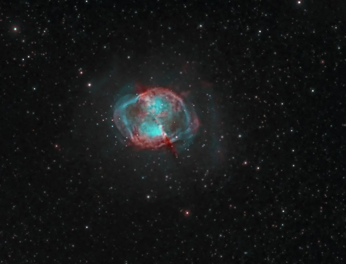 Dumbbell nebula by Owen Lowery