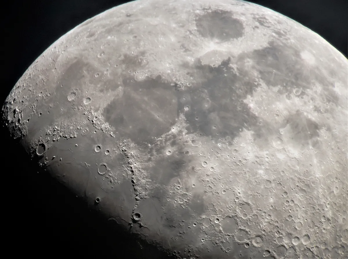 Moon by David Millar, Abernethy, Perthshire, UK. Equipment: 12