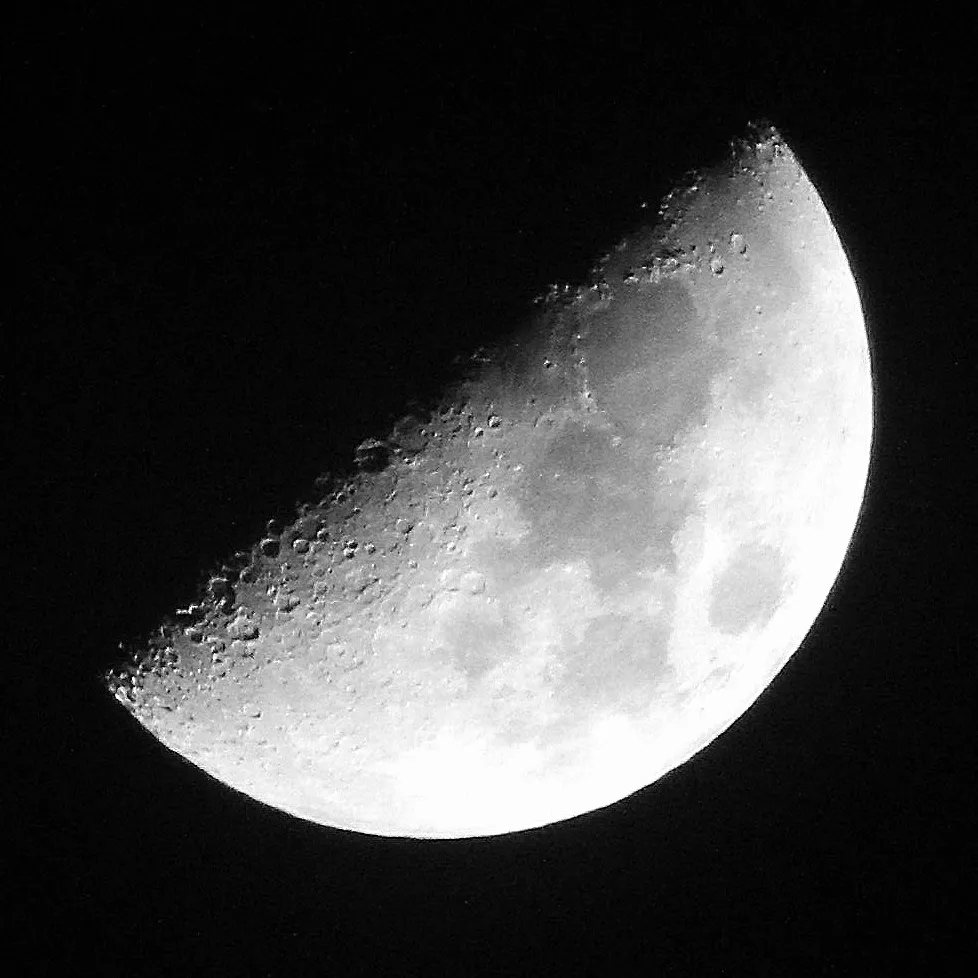 Moon by Wayne Clark, Doncaster, UK. Equipment: Canon 650D, Meade ETX80