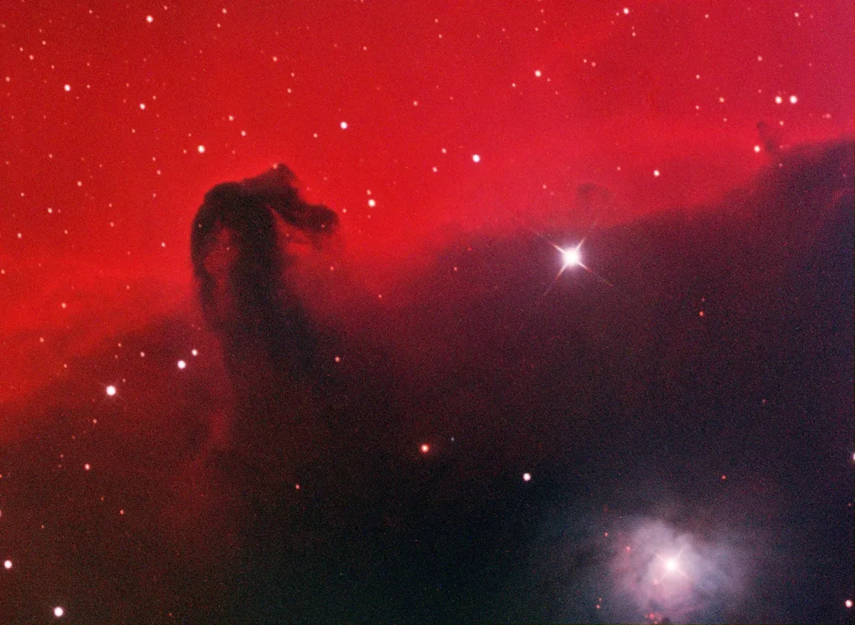 IC434 Horsehead Nebula by Mark Griffith, Swindon, Wiltshire, UK. Equipment: Teleskop service 12