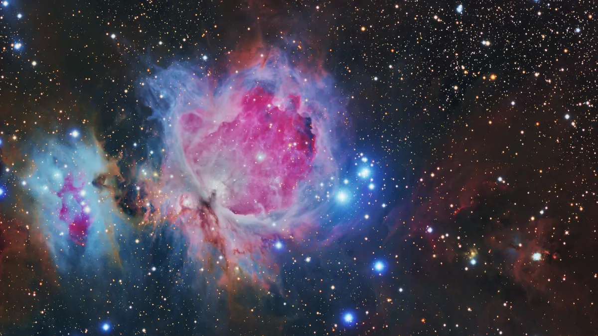 The Great Orion Nebula by Kees Scherer, Portugal. Equipment: Esprit 100 f5.5, QHY16200 CCD @ -20C
