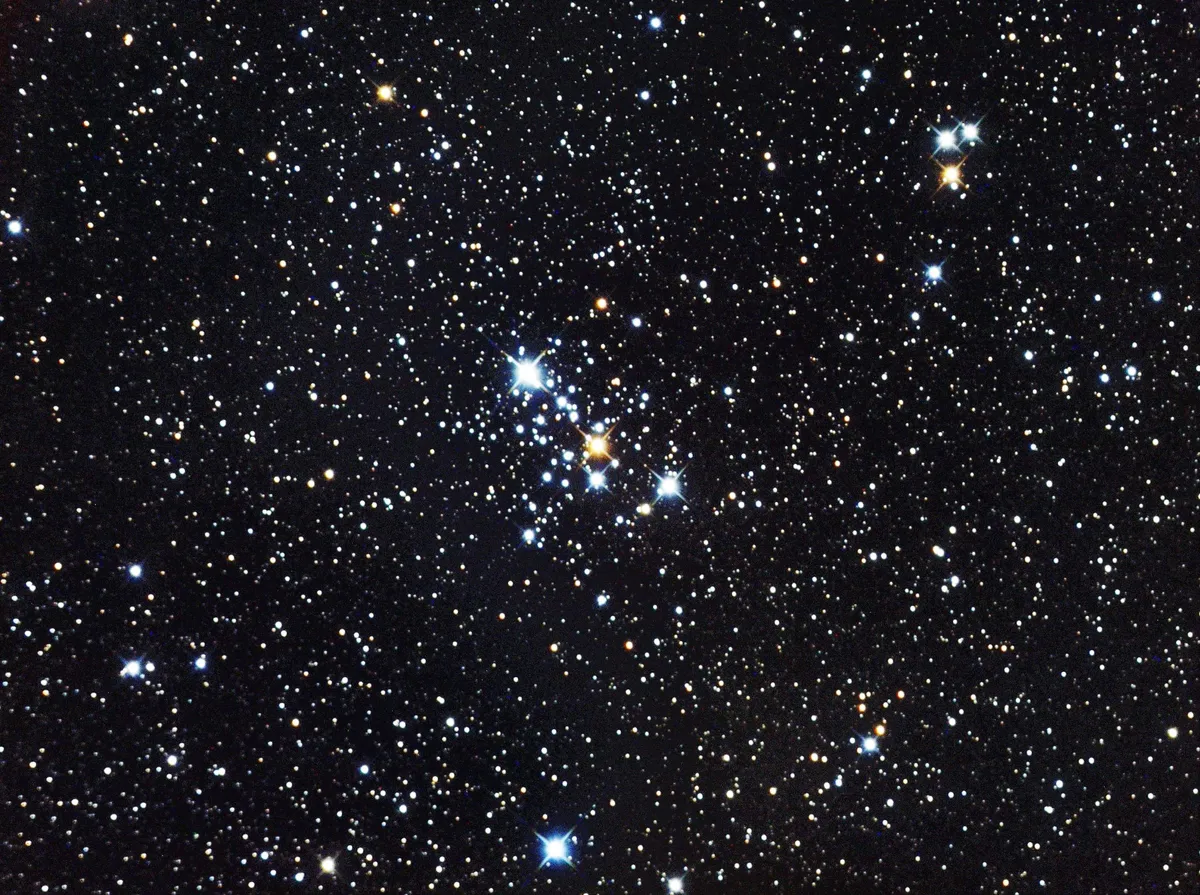M103 Open Cluster by Mark Griffith, Swindon, Wiltshire, UK. Equipment: GSO 8