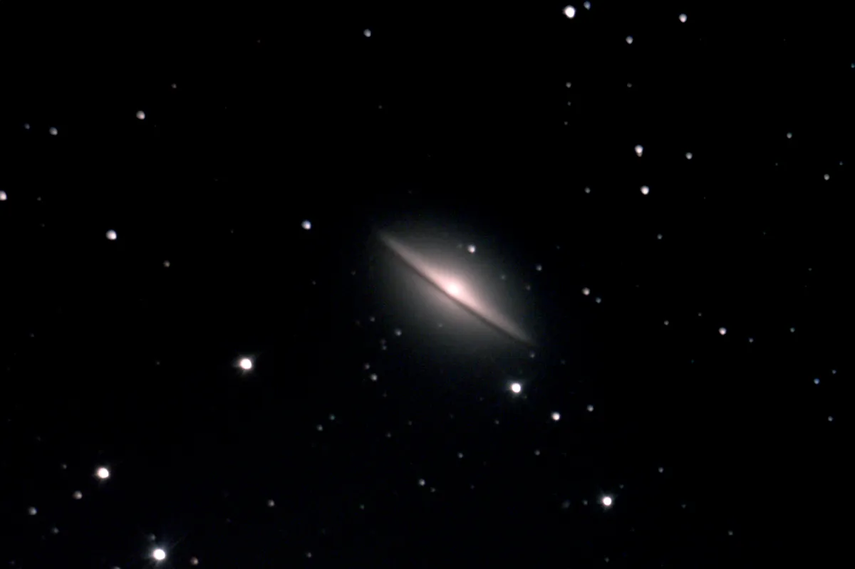 M104 by Chris Price, Georgia, USA. Equipment: Orion Newt f3.9 8" astrograph, Celestron CG-5 GT, Canon T3i modded