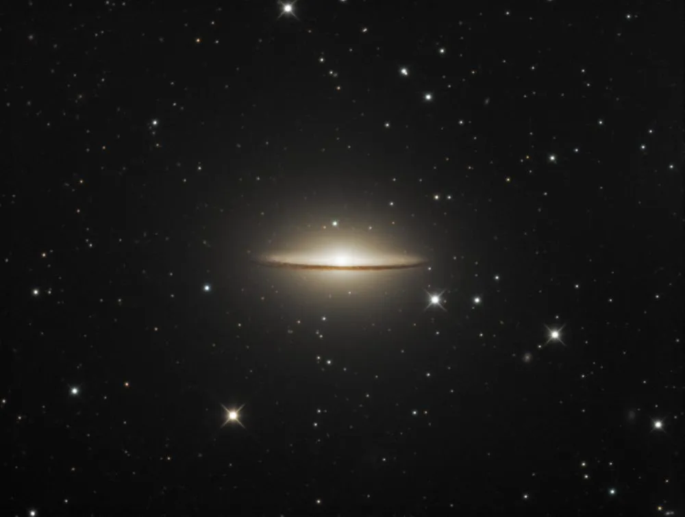 M104 The Sombrero Galaxy. An edge-on galaxy for Galaxy Season