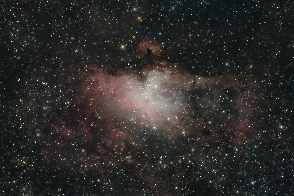 Eagle Nebula by José J. Chambó, Hoya Redonda, Valencia, Spain.