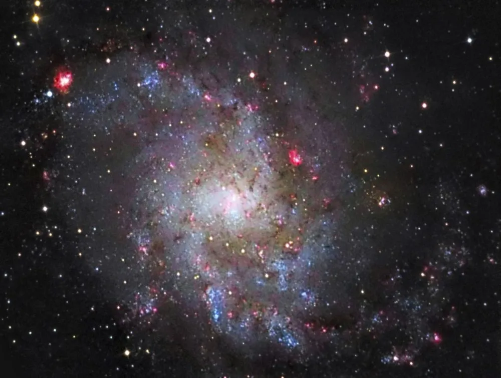 M33 - Triangulum Galaxy by David Slack.