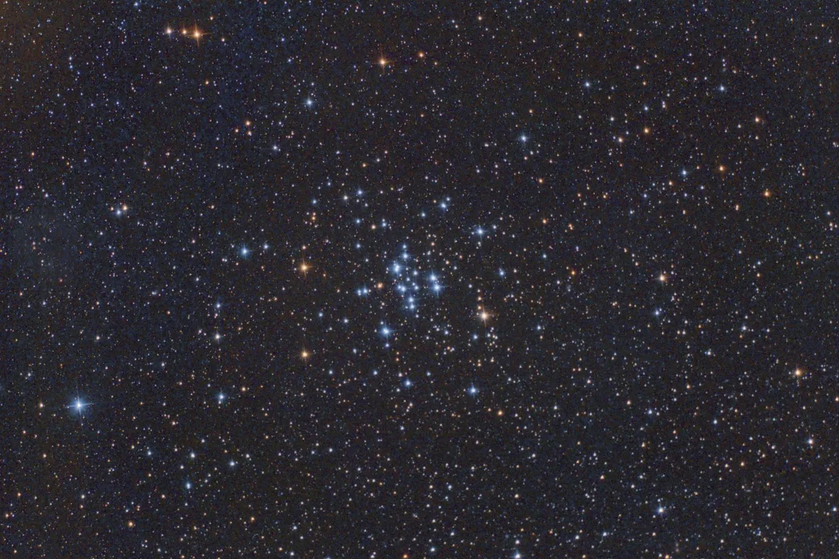 Messier 34 - Open Cluster in Perseus by Bill McSorley, Leeds, UK. Equipment: SW 150P Newtonian, HEQ5Pro Mount, QHY8L cooled ccd.