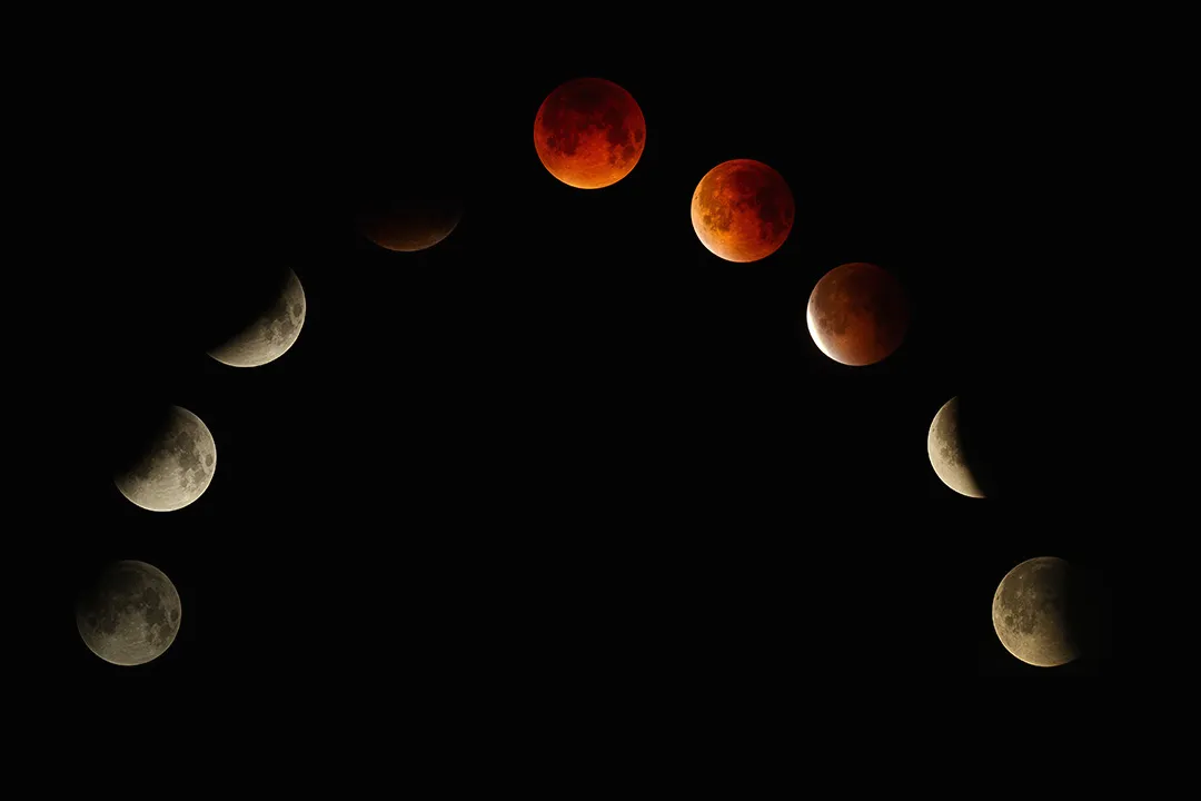Lunar Eclipse (28/09/2015) by David Saunders, Faringdon, UK.