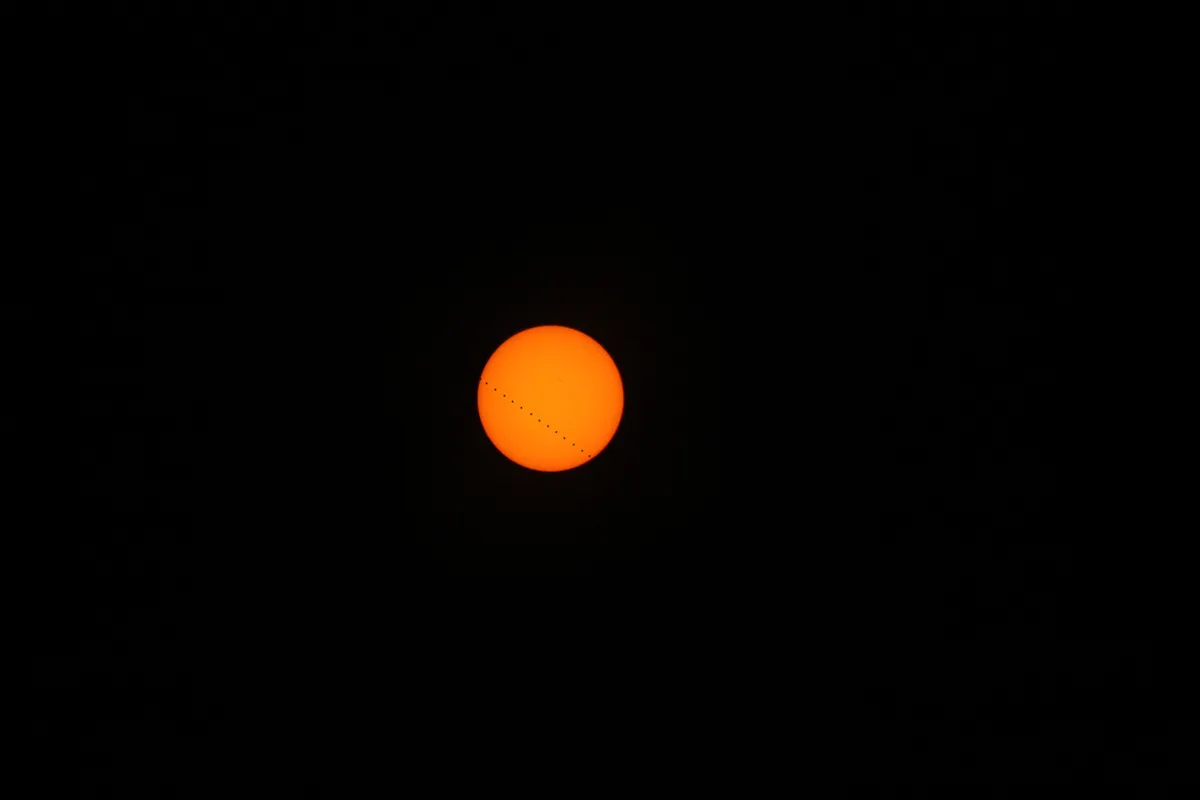 Transit of Mercury by Sonny Carlino, West Yorkshire, UK. Equipment: Canon EOS 1100D, 12