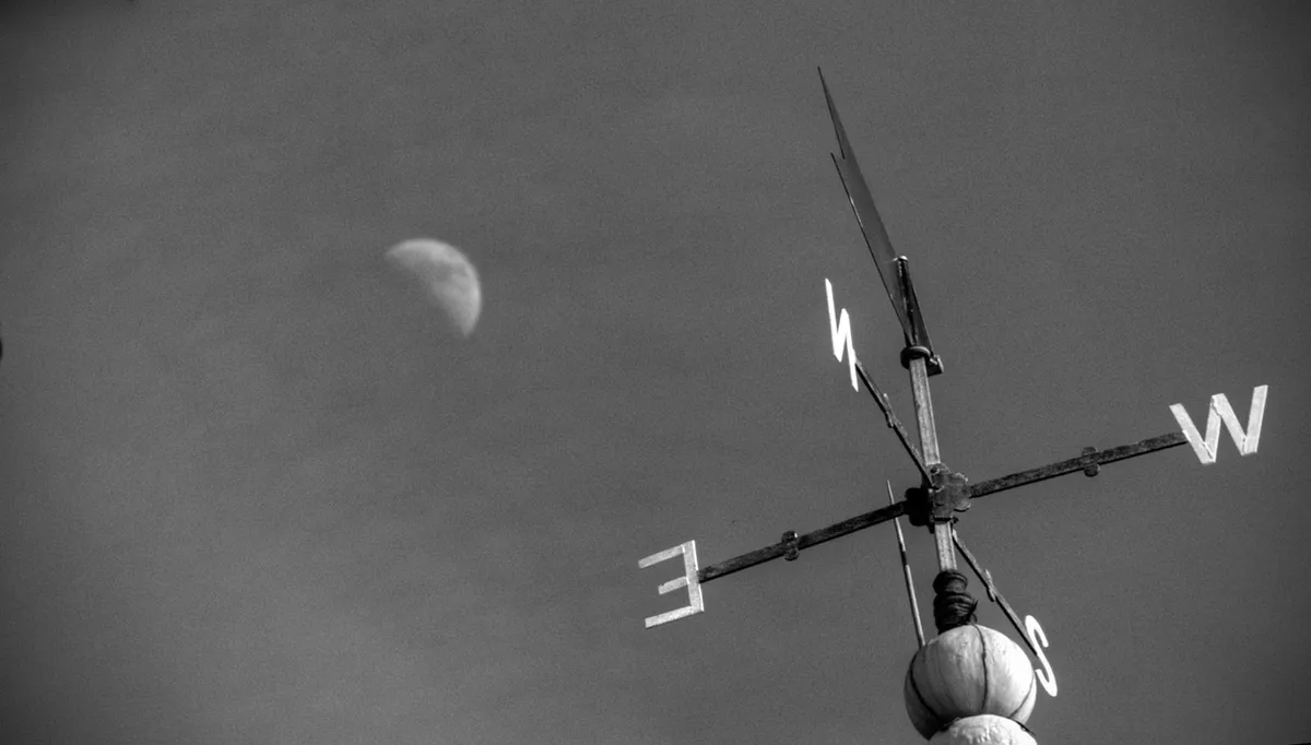 Moon and weather vane-f819f9b