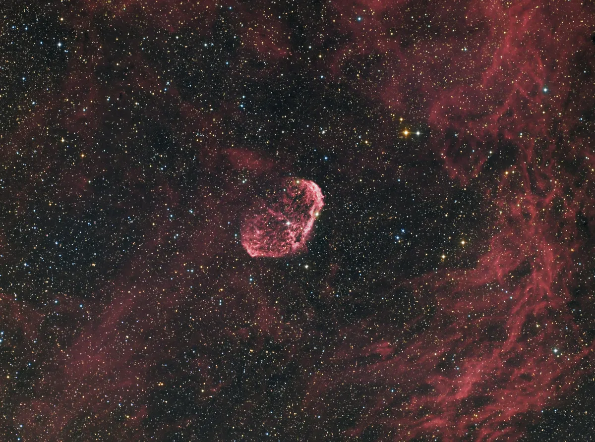 The Crescent Nebula by Matt Foyle, Derbyshire, UK.