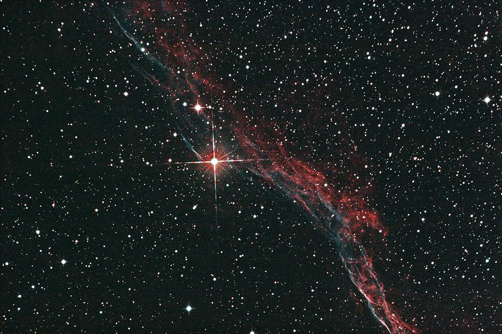 NGC6960 by Mark Large, Colchester, UK. Equipment: Altair Astro 10