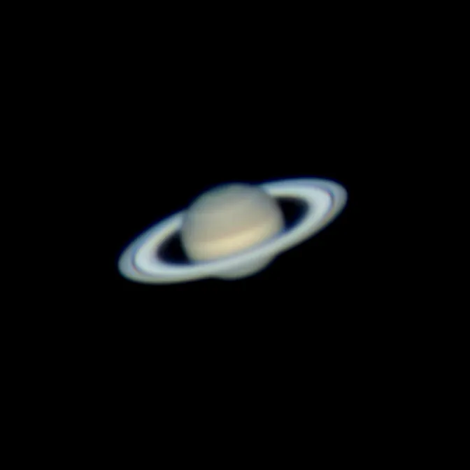 Saturn 30th April 2013 , just after Opposition by Steve Ward, Red Lodge, Suffolk, UK.