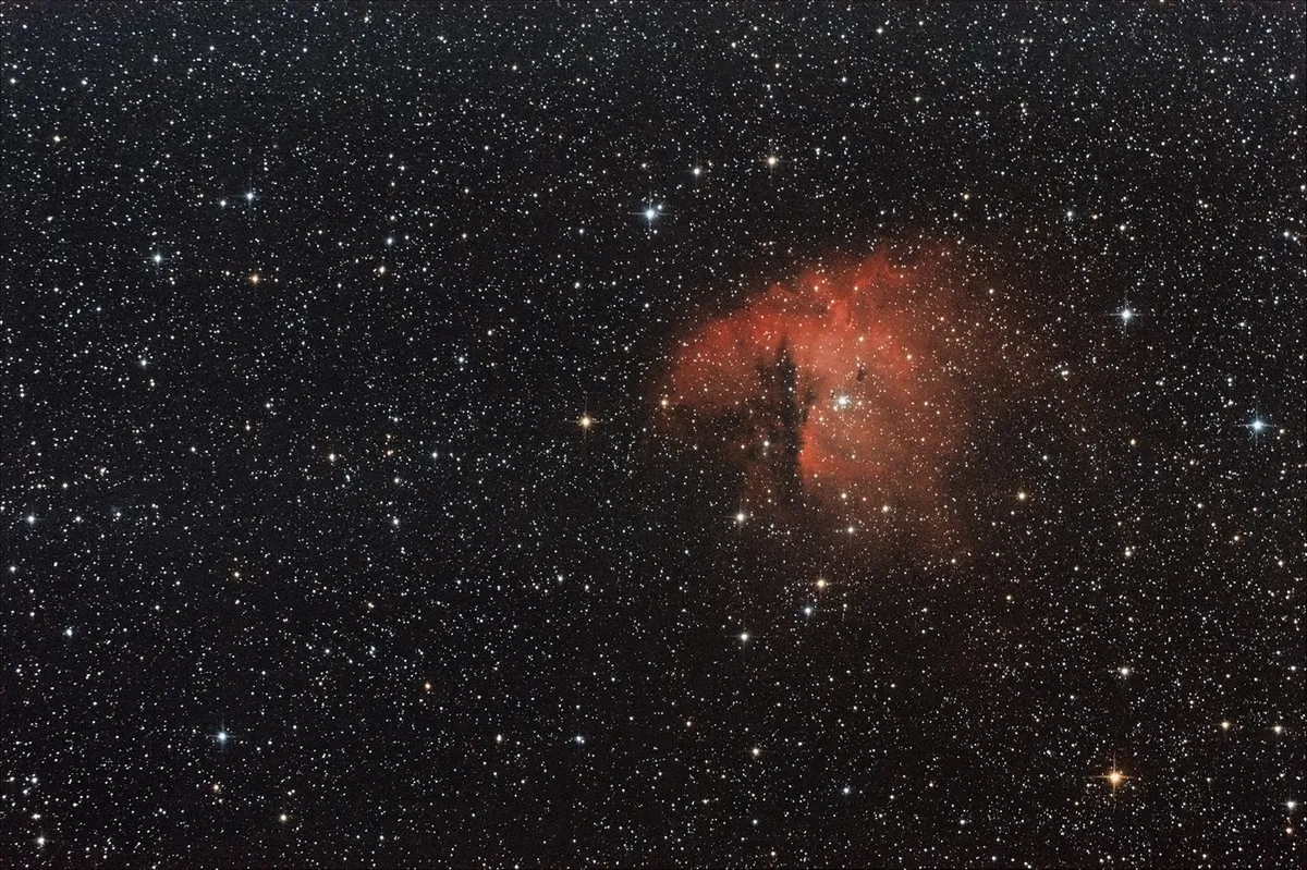 NGC281 - Pacman Nebula by Alastair Woodward, Derby, UK.