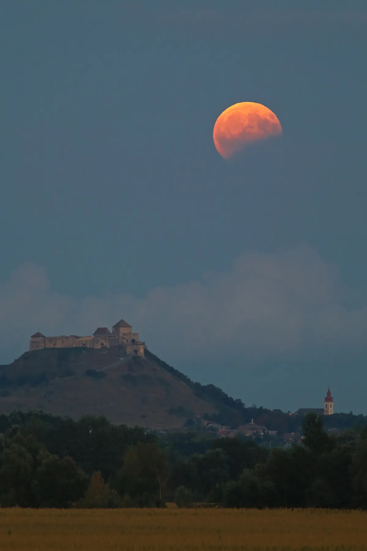 Lunar Eclipse (07/08/2017) by Nikoletta Szakšly, Sümeg, Hungary.