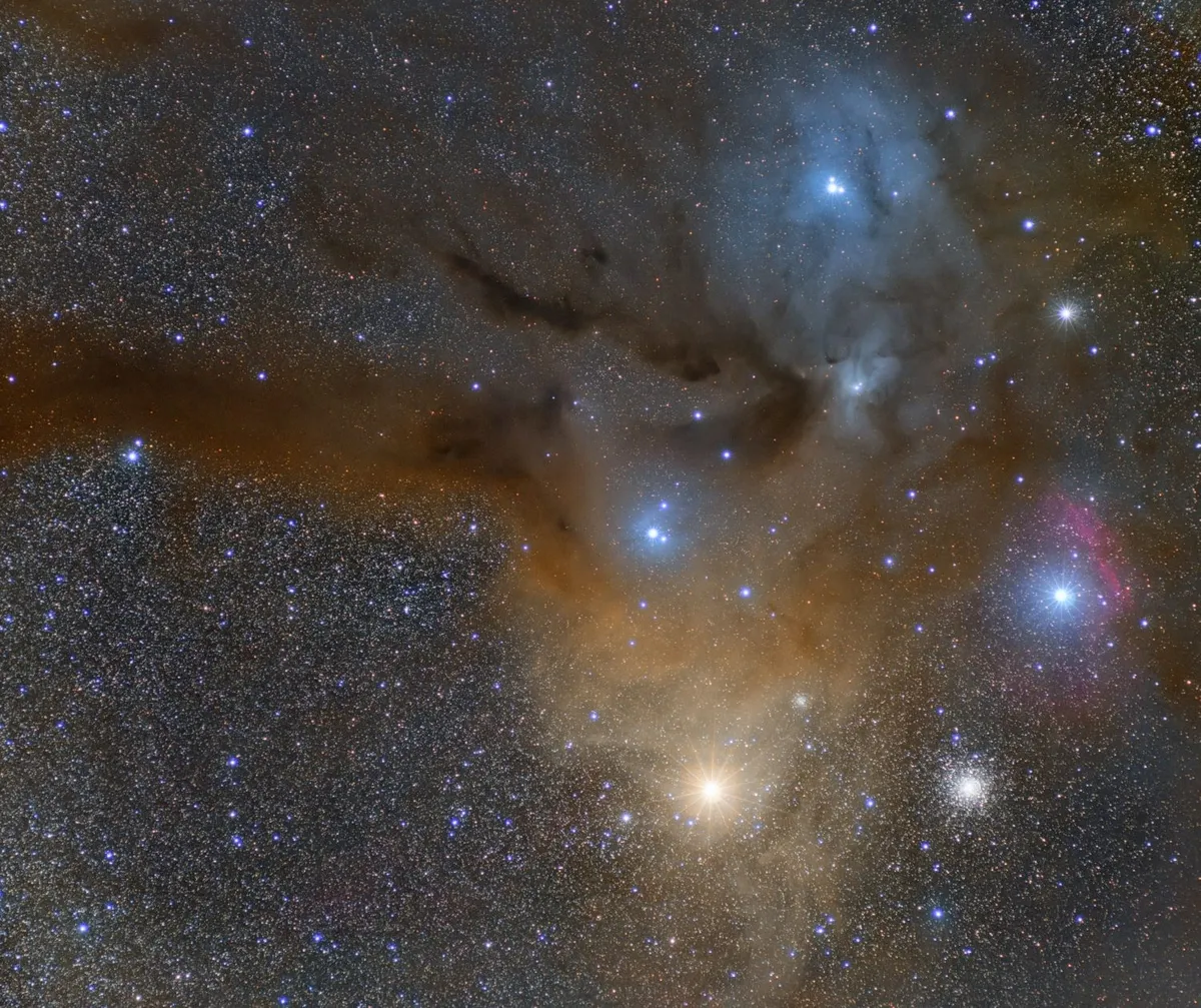 The colourful stars of the Antares Region captured by Rafael Compassi.