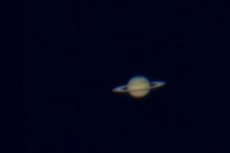 Saturn viewed 22 May 2011 by David Burr, Wimborne, UK.