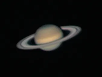 Saturn from SE London, March 24 by Jim Thurston, London, UK.