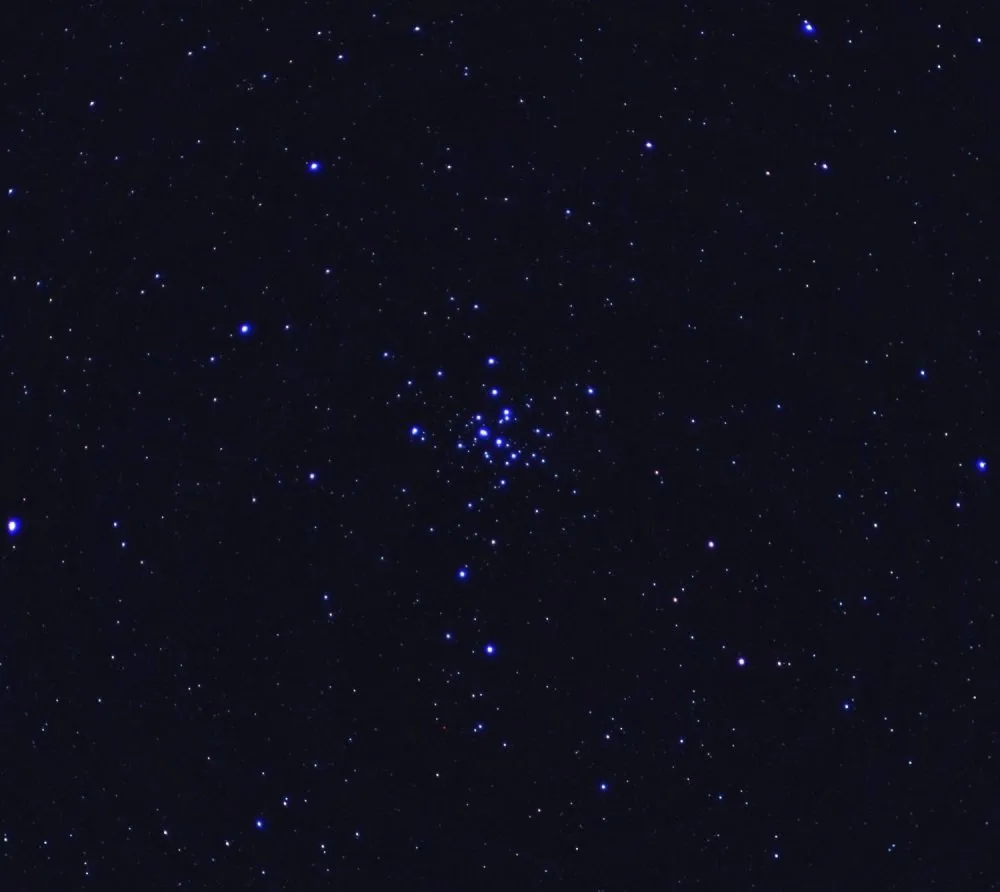 Open Cluster M36 in the constellation Auriga by Ron Larter, Lowestoft, Suffolk, UK. Equipment: 5
