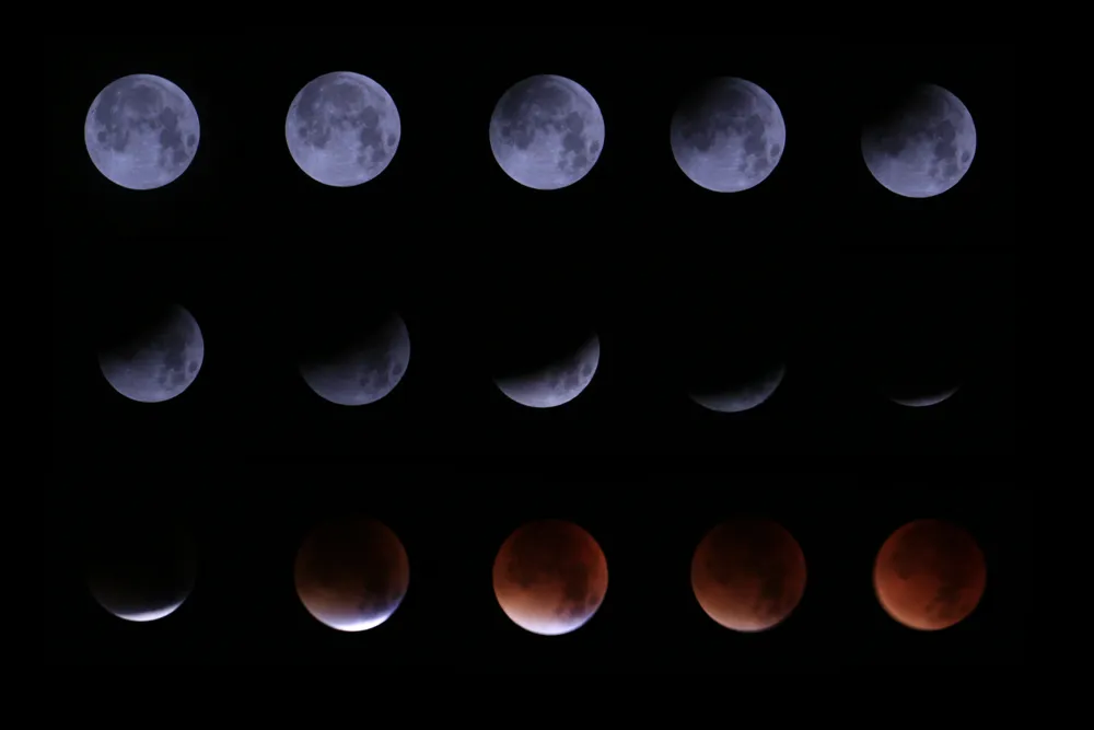 Lunar Eclipse (28/09/2015) by Brendan McConnell, Cambridge, UK.