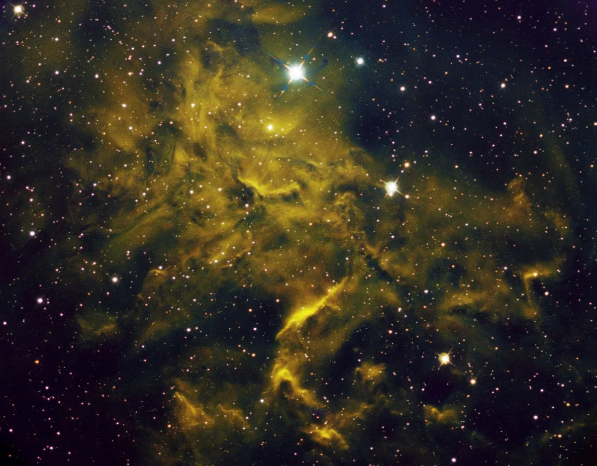 C31 Flaming Star Nebula by Mark Griffith, Swindon, Wiltshire, UK.