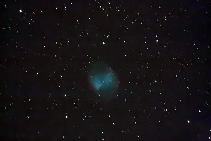 Dumbbell Nebula by Vincent Boom, Cobh, Co.Cork, Ireland.