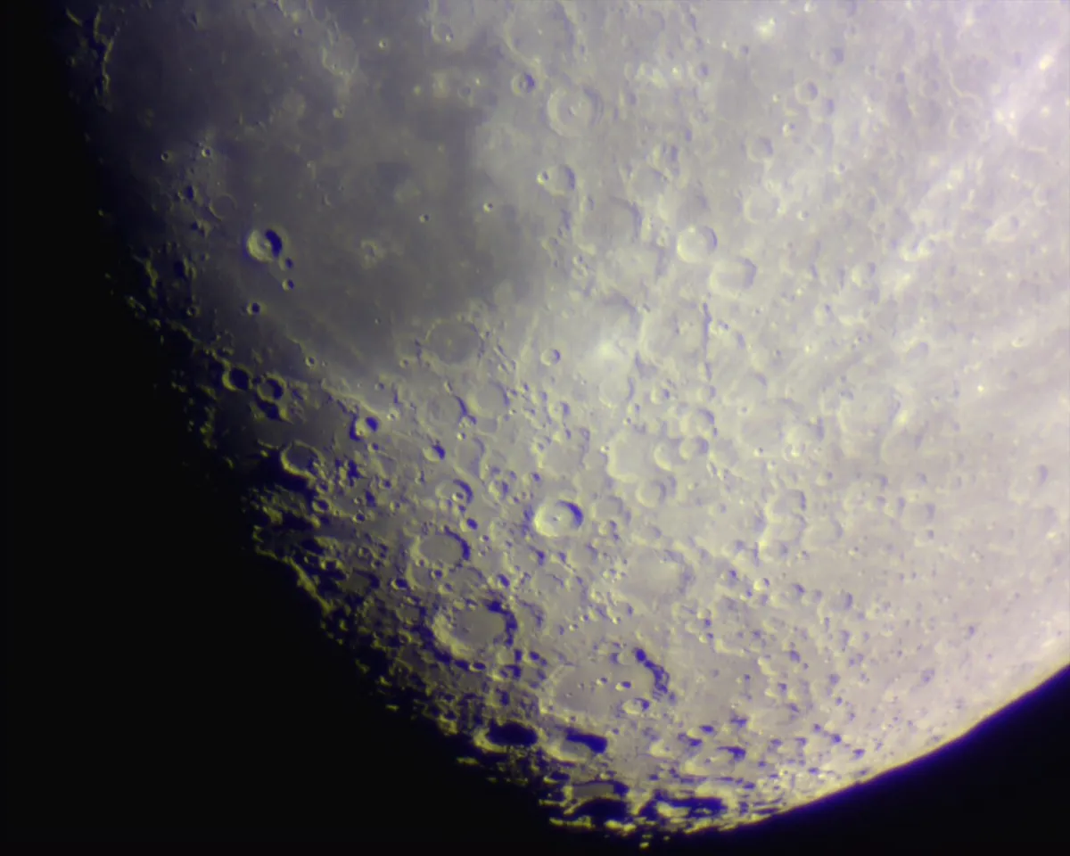 Tycho by Mark Whitcutt, Newport, Wales, UK. Equipment: Orion Planetary Camera, Skywatcher 120mm achromatic refractor.