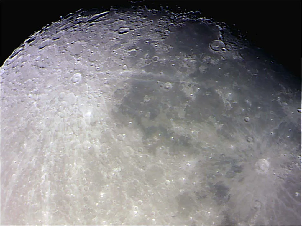 Tycho by Mark Whitcutt, Newport, UK. Equipment: Skywatcher 150pds reflector, Orion Planetary Camera