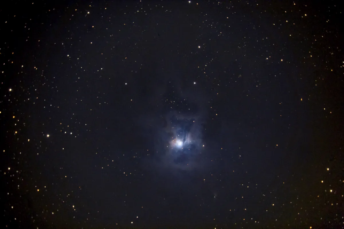 Iris Nebula by Stephen Gill, Wales, UK. Equipment: Celestron C11 with f/6.3 focal reducer, NEQ6 Pro mount, 4