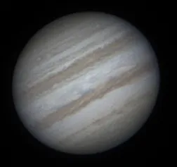 Jupiter at Opposition by Paul Radford, Burton-upon-Trent, UK. 