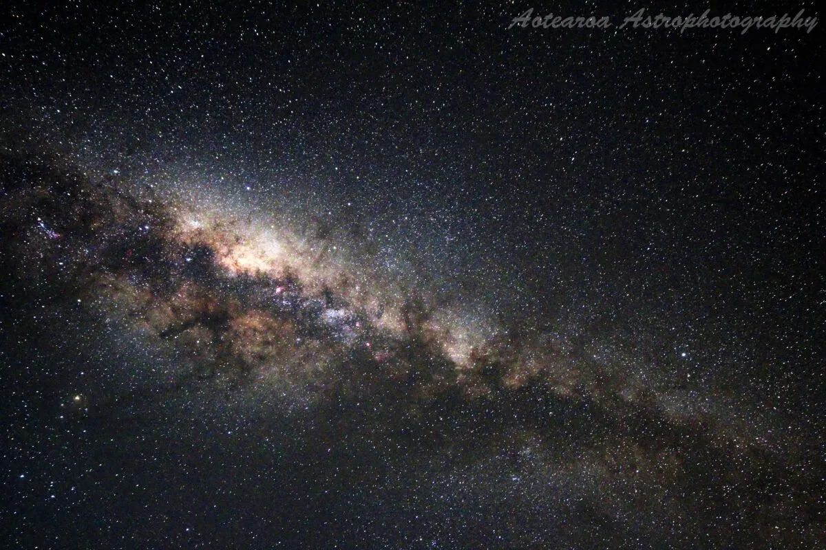 The Milky Way by Jonathan Green, North Shore, Auckland, New Zealand. Equipment: Canon 60Da, Samyang 14mm Lens
