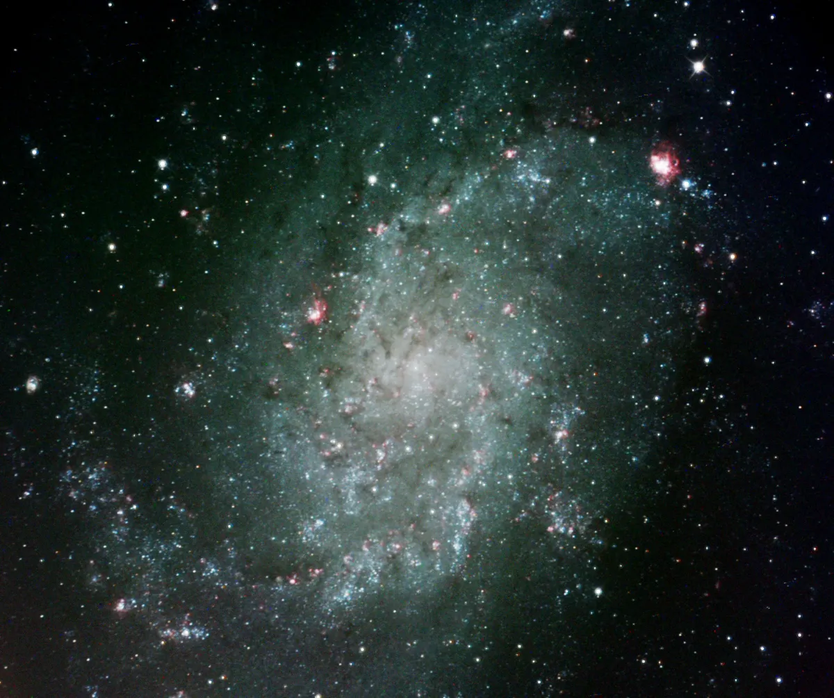 M33 Triangulum Galaxy by Mark Griffith, Swindon, Wiltshire, UK.