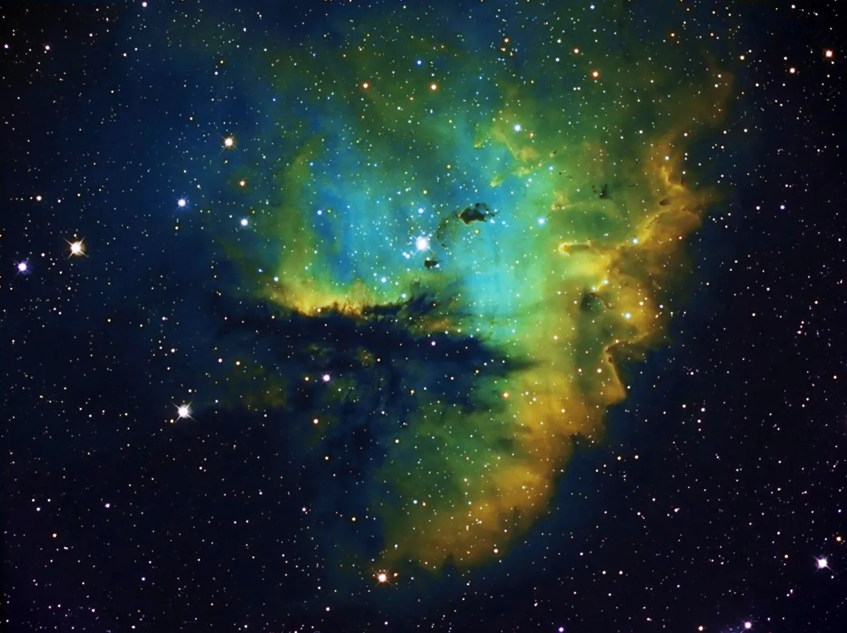 NGC281 Pacman Nebula by Mark Griffith, Swindon, Wiltshire, UK.