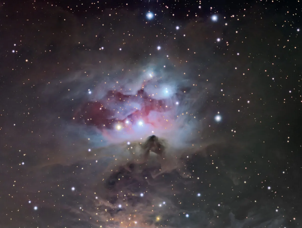 NGC1977 - The Running Man Nebula by Keith Bramley, Pilling, Preston, UK. Equipment: 383L  Mono, 190MN, EQ6, Baader Filters