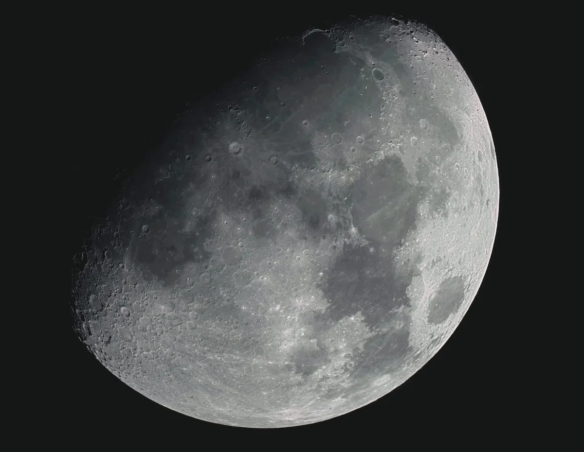 The Waxing Gibbous Moon, by Harvey Scoot.