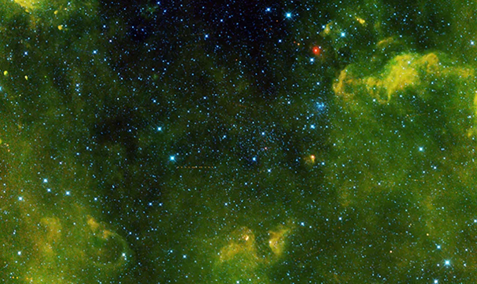 More than 100 asteroids were captured in this view from NASA's Wide-field Infrared Survey Explorer, or WISE, during its primary all-sky survey in March 2012. Credit: NASA/JPL-Caltech/UCLA