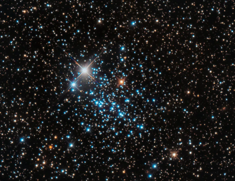 The Owl Cluster, by Steve Pastor, New Mexico, US, 13 December 2018 Equipment: SBIG STF-8300 cooled mono CCD camera, RC Optical Systems 12.5-inch f/9 Ritchey Chrétien, Paramount ME mount.