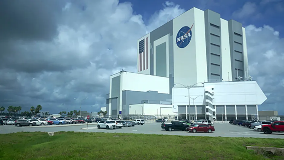 NASA's vast VAB is where its rockets are constructed before being taken to Pad 39A. Credit: Jamie Carter
