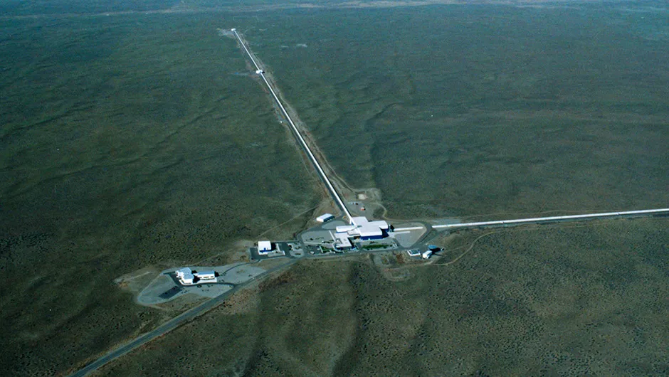The LIGO Livingstone detector, one of two facilities used to observe gravitational waves Credit: Caltech/MIT/LIGO Laboratory