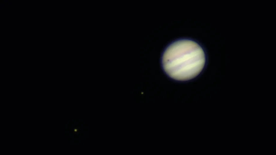 Jupiter - The brightness of Jupiter made it an easy target for the massive refractor’s telephoto focal length, although the chromatic aberrations from the 129-year-old lens caused the planet to appear slightly burry.