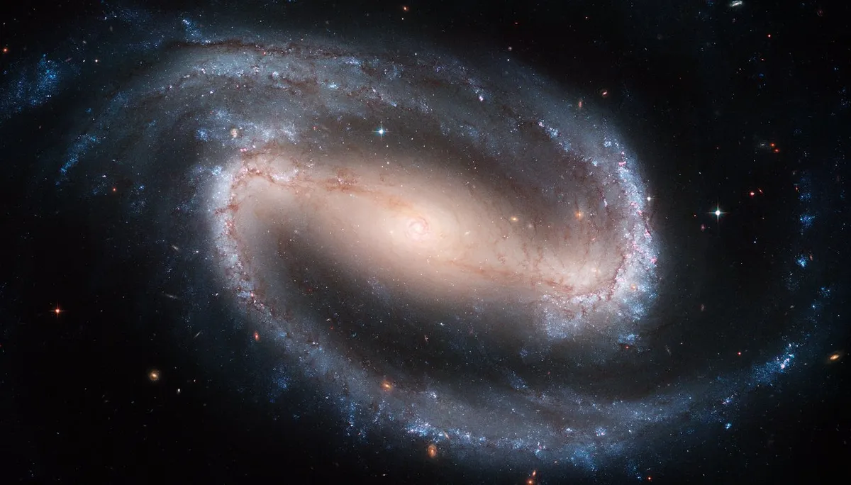 A Hubble Space Telescope image of a Barred spiral galaxy NGC 1300; similar to our Milky Way