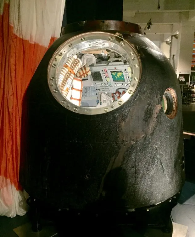 Tim Peake's Soyuz capsule