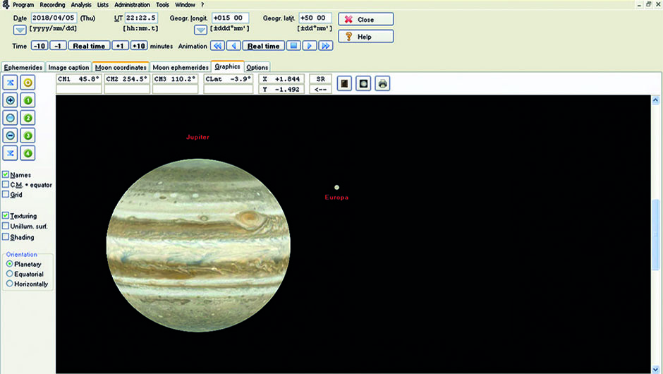 Measure Jupiter Great Red Spot - 02