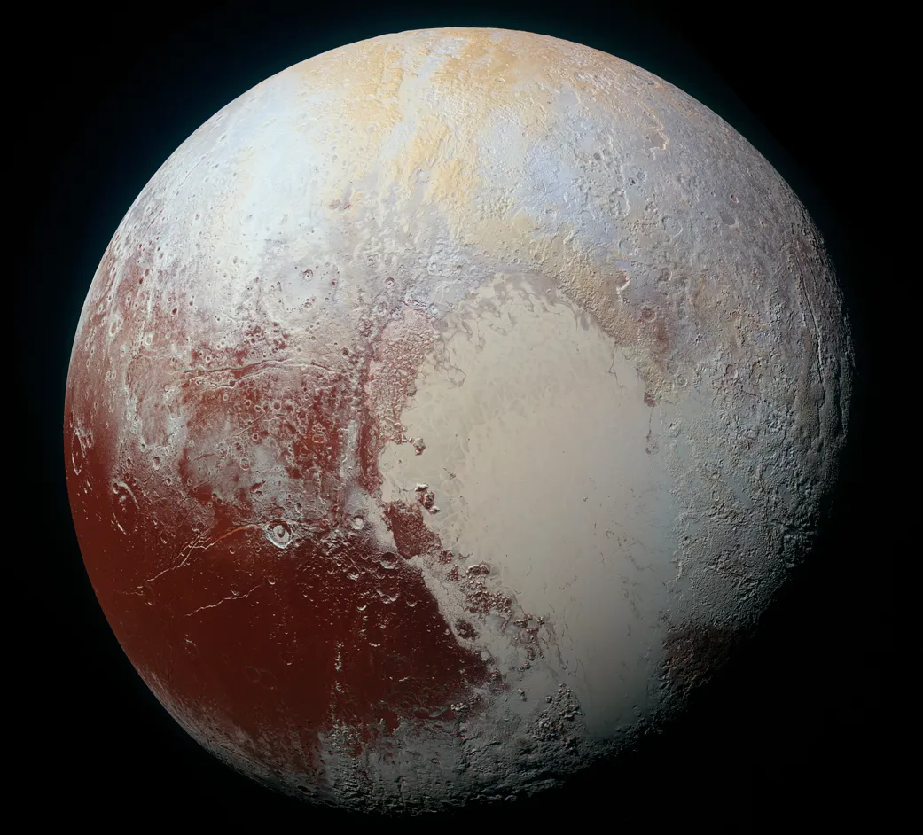 Image of Pluto taken by New Horizons