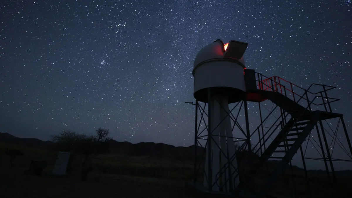 Rooisand Observatory, Namibia. Credit: Jamie Carter
